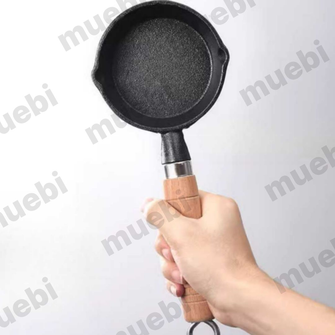 무쇠 주물 미니 프라이팬 가정용 붙지않는 후라이팬 계란 에그팬 1구 소형 13,600원