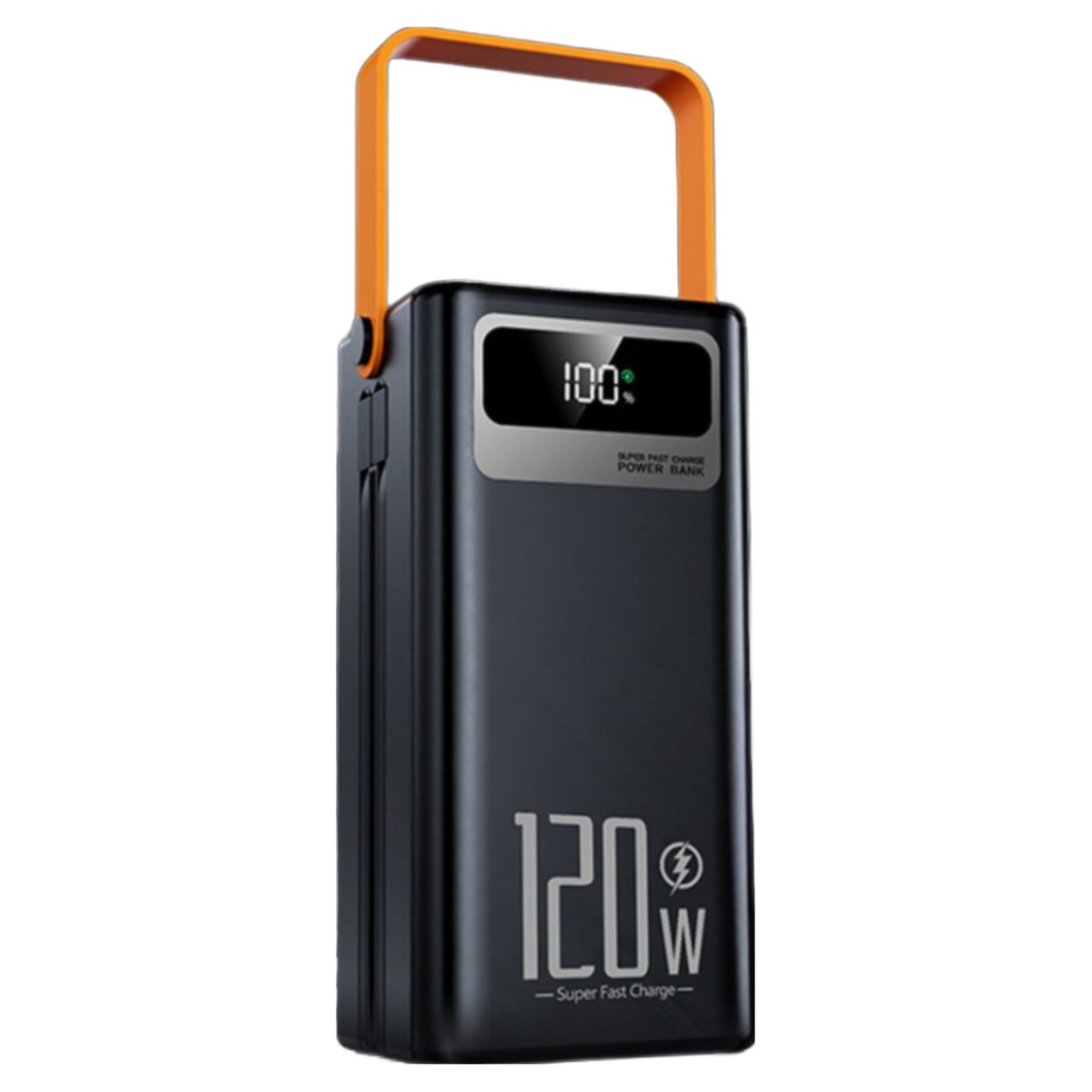 [5시건 당일출고] 고속충전 80000mAh 초대용량 보조배터리 LED조명 충전잔량표시 캠핑 낚시 차박, 블랙 75,000원