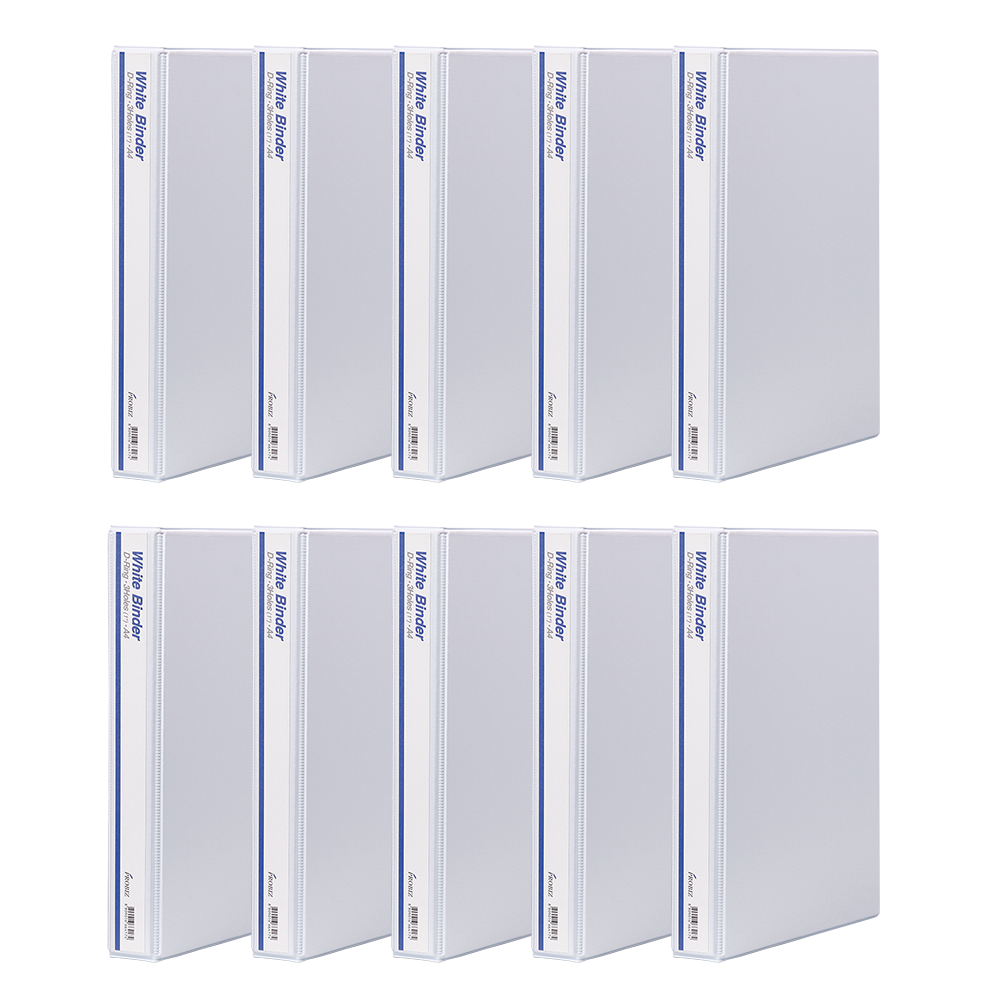 프로비즈 백색 투명 3공 D링 바인더 3cm 화이트 투명, 10개, 화이트투명 30,800원