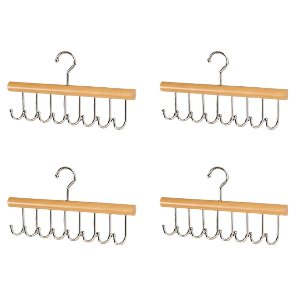 오마땅 모던 우드 다용도 후크 수납 걸이 9,700원