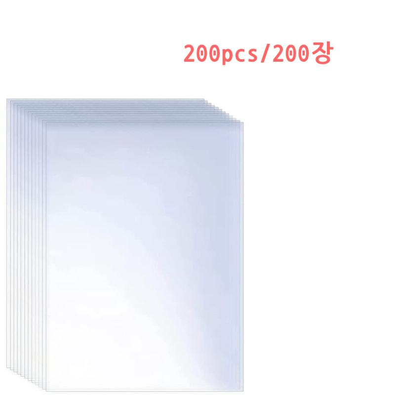 팝콘게임즈 프리미엄 포토카드 슬리브 하드 68x91, 500매 4,600원