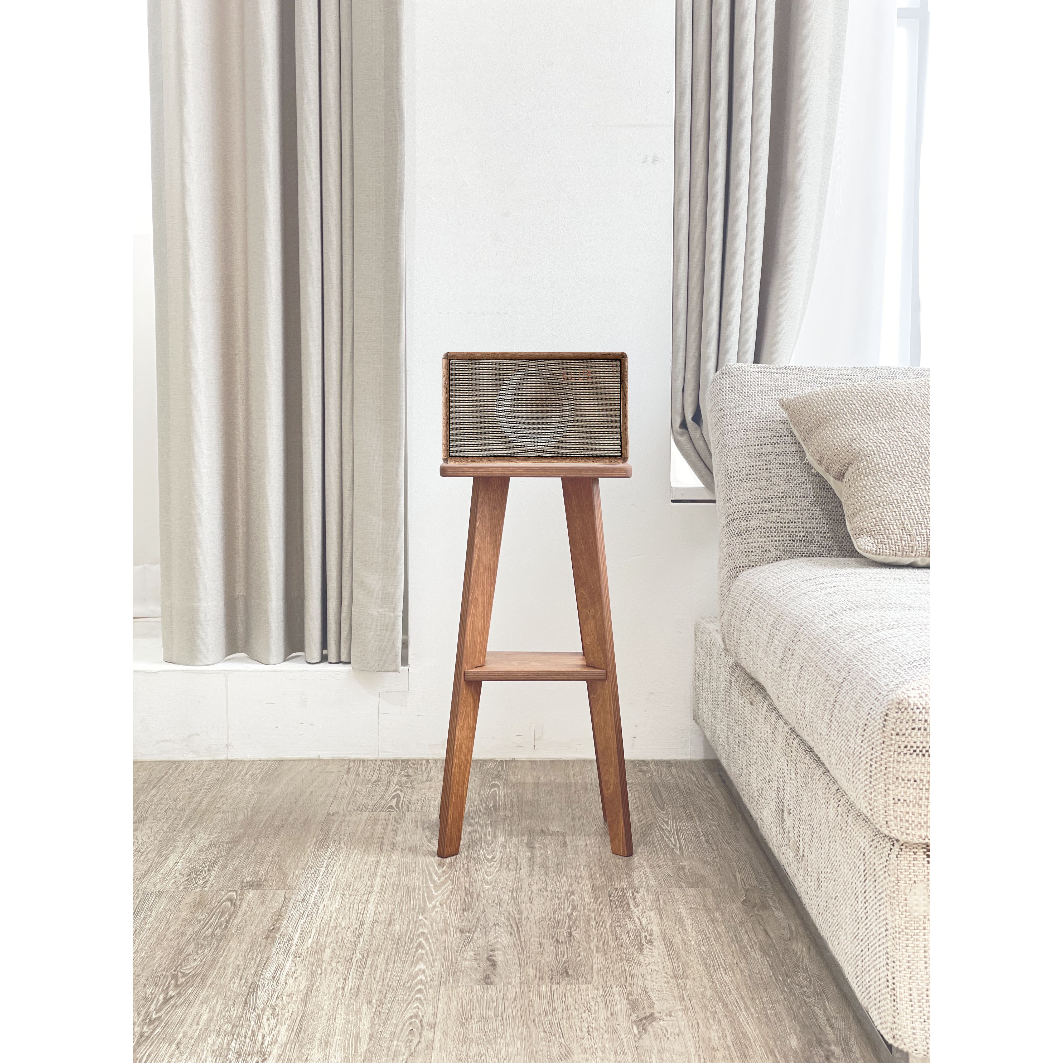 양장박웍스 제네바 S 스피커 스탠드 우드 받침대 고급 거치대 74,000원