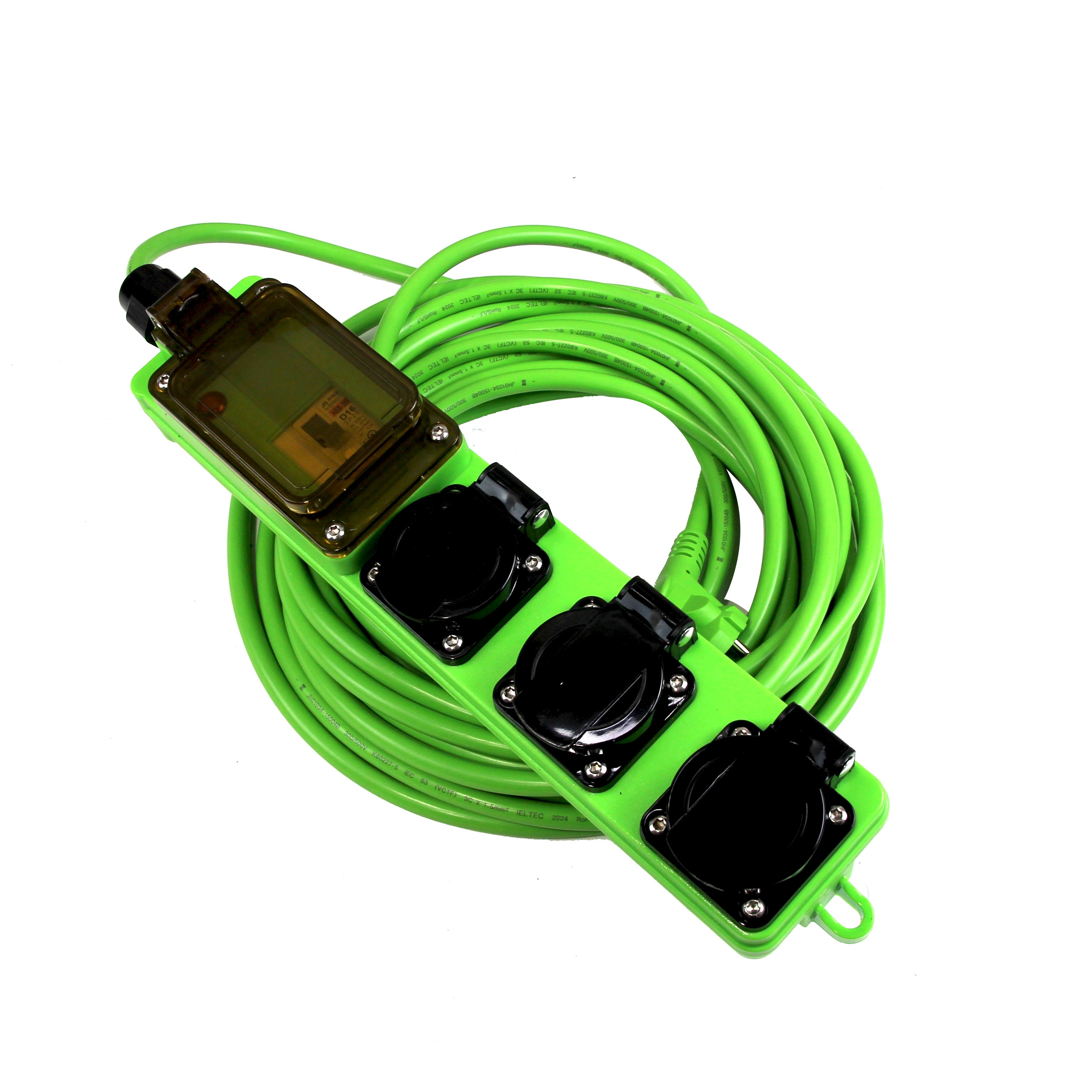 원스탑 4000W 고용량 방우형 전기연장선 차단기 멀티탭 캠핑리드선 3구 140,000원