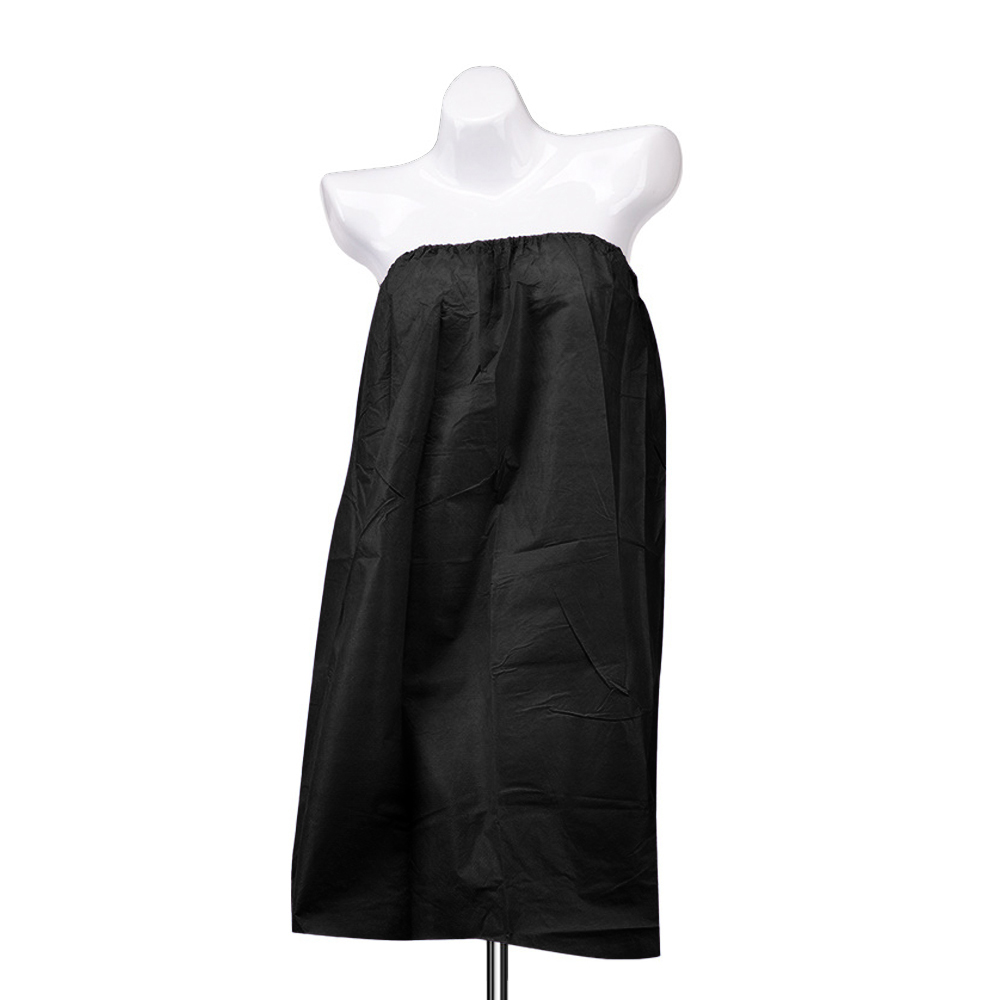 오아소 개별포장 부직포 일회용 가운 치마, 블랙, 1매 790원