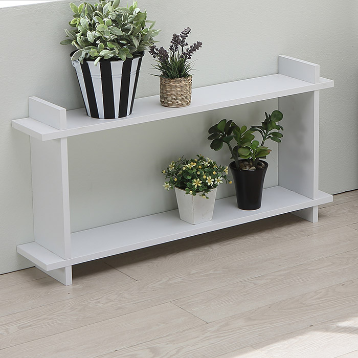 아라마가구 끼움 화분진열대 800, 화이트, 2단 16,920원