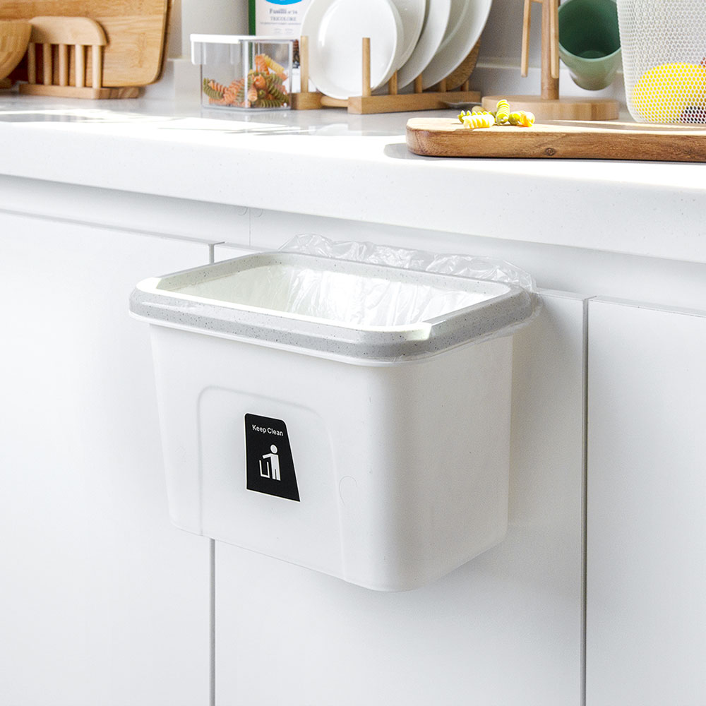 비스토어 가정용 음식물 쓰레기통 싱크대 걸이형, 그레이, 1개 4,400원