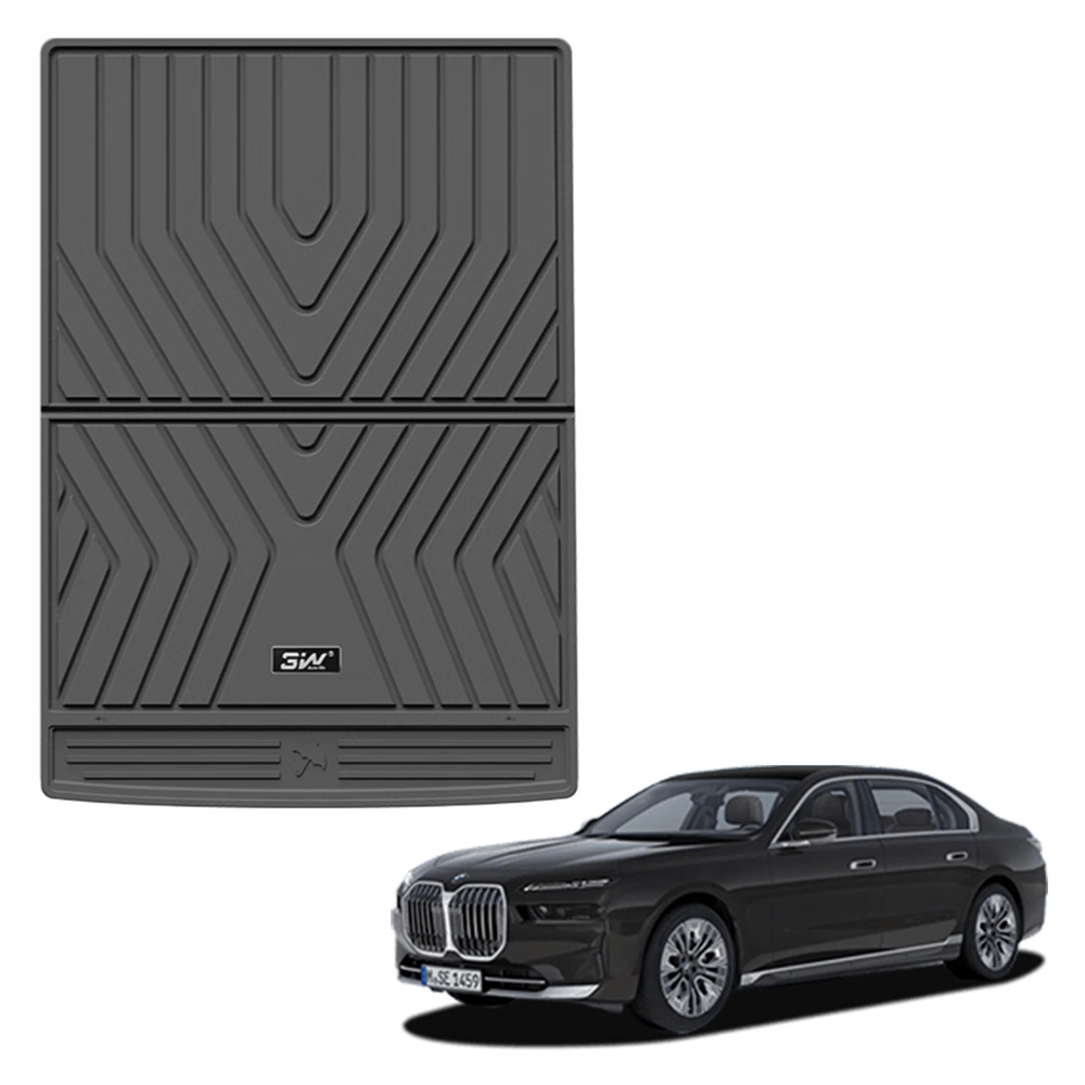 3더블유 에코라이너 TPE 카매트 트렁크매트, BLACK, BMW 7시리즈 G70 740d 740i 750e 2022년 12월 148,000원