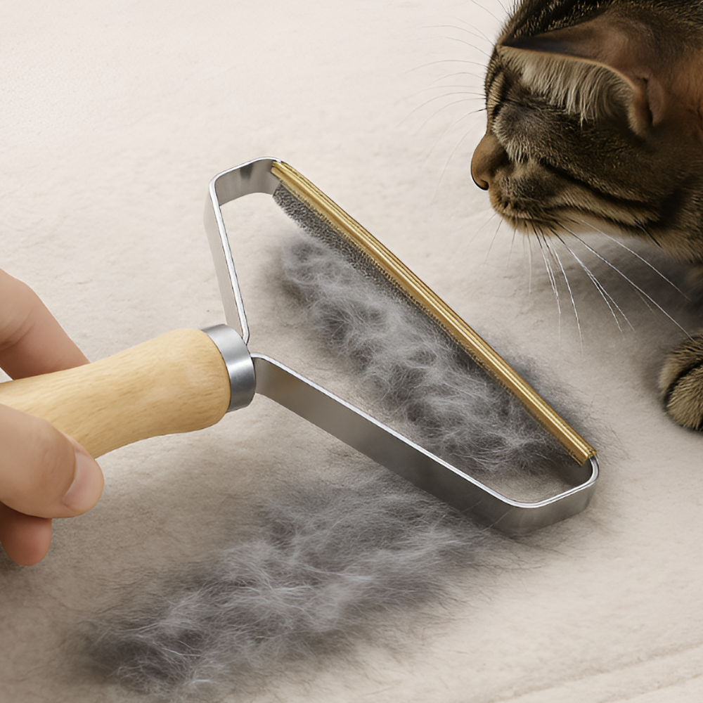 레브온 반영구 수동 보풀제거기 털 먼지 제거기 2P, 우드 13,000원