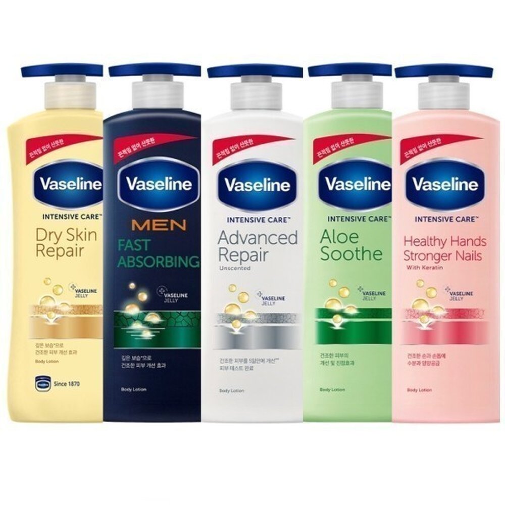 바세린 드라이스킨 리페어 바디로숀 600ml x 2개 26,900원