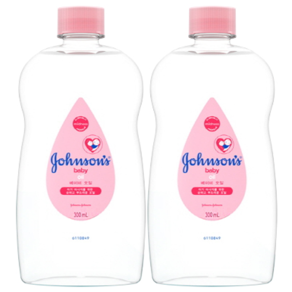 존슨즈 베이비 오일 자연유래성분 300ml x 2개 무료배송 19,700원