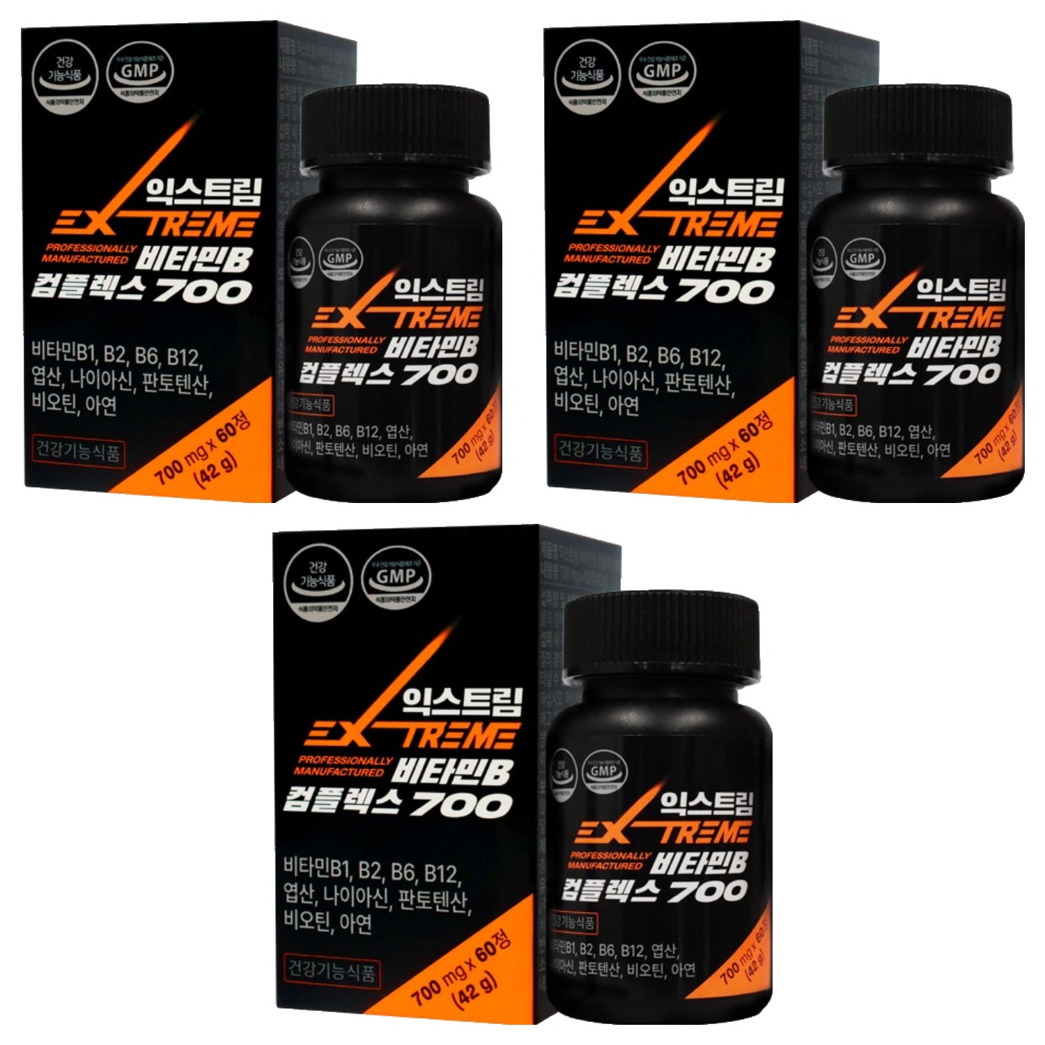 익스트림 비타민B 컴플렉스 700 42g 40,500원