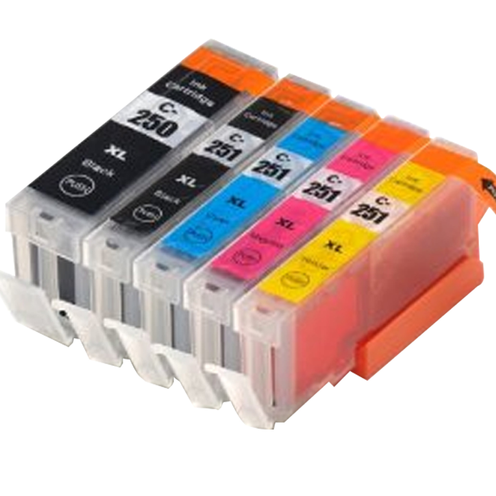 훼이머스잉크 캐논 PGI-250XL CLI-251XL 호환잉크 대용량 PIXMA MX922, 검정+포토검정+파랑+빨강+노랑, 1세트 18,150원