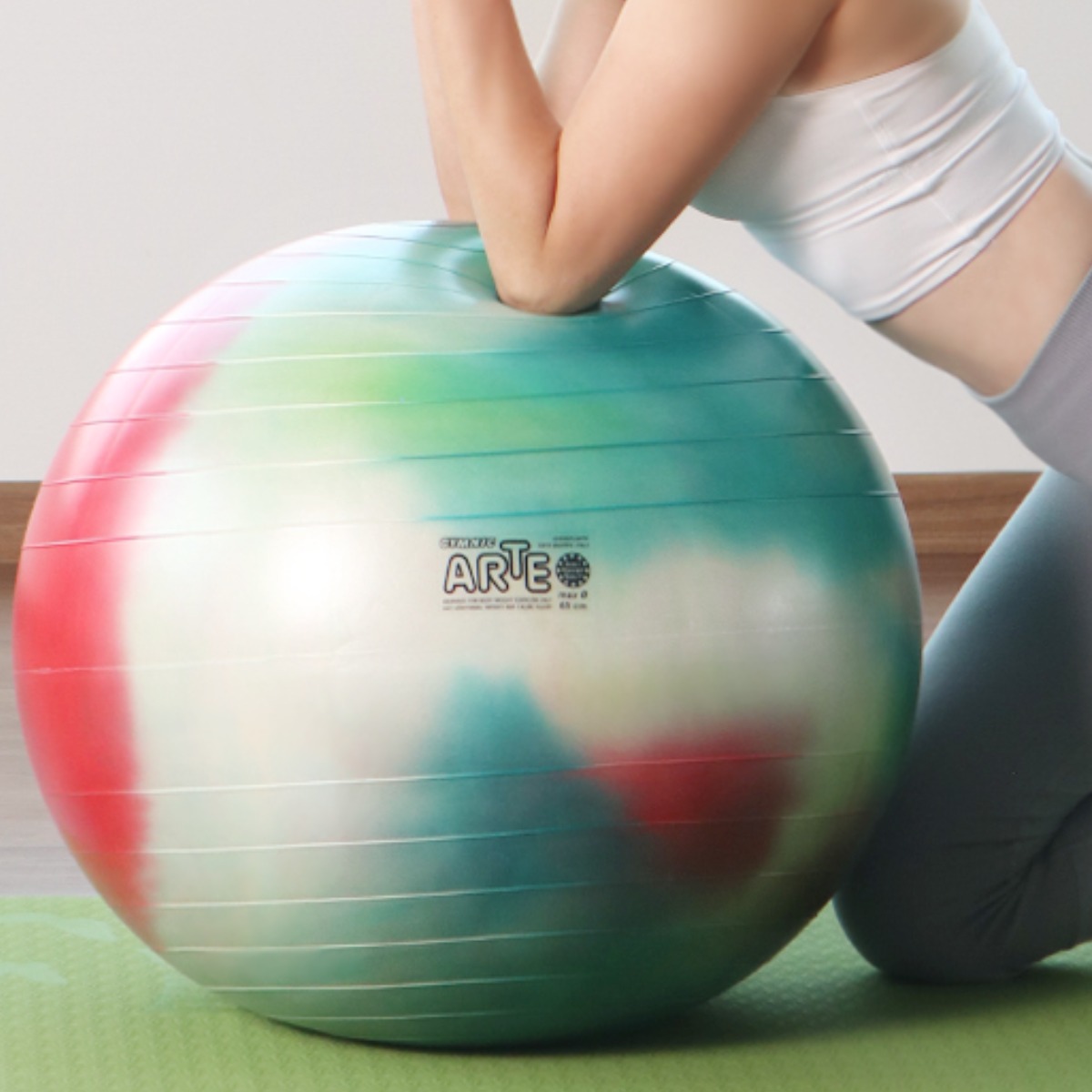 이태리 짐닉 아르떼 짐볼 필라테스 무지개 60,000원