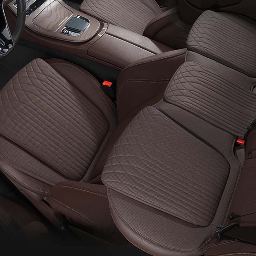 크로니클 프리미엄 크리페 차량용 방석 이염방지 운전석 + 조수석 + 뒷좌석 전체시트 커버 세트, 모카 브라운, 1세트 148,220원