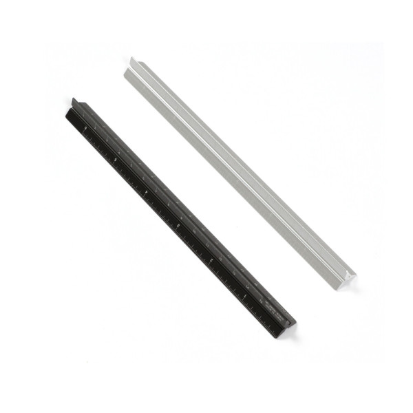 (모닝글로리) 비움 알루미늄 삼각직자 삼각스케일 1개(랜덤), 1개 4,400원