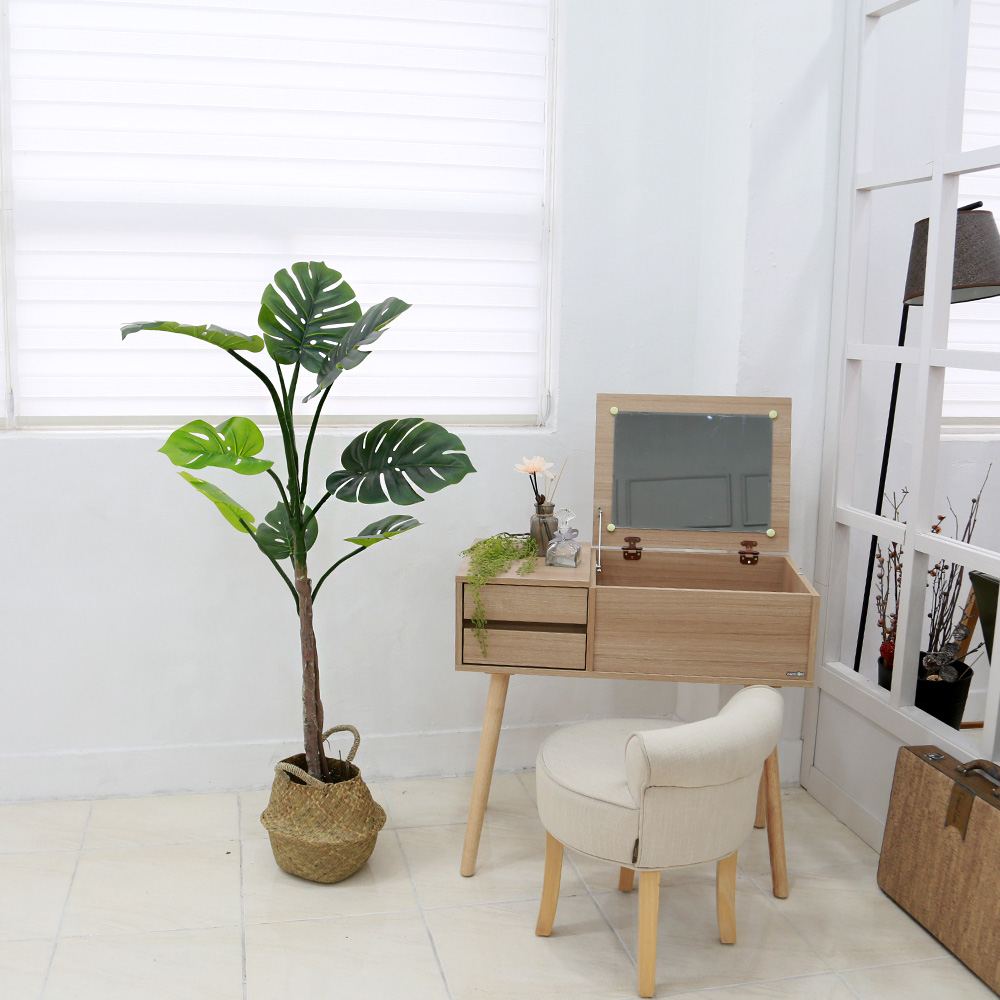 조화나무 화분 인테리어 열대 인조나무 내츄럴라인 몬스테라, 1개 34,900원