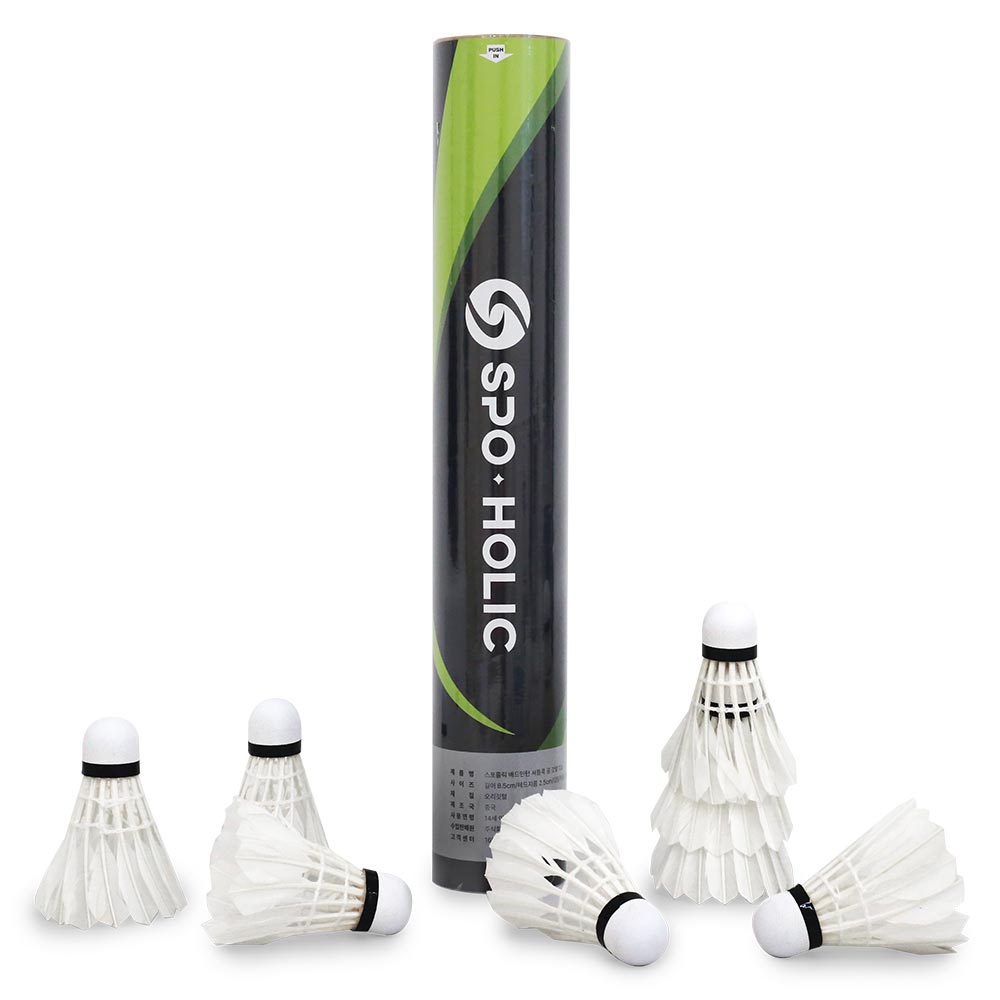 스포홀릭 배드민턴 셔틀콕 공 깃털 13,700원