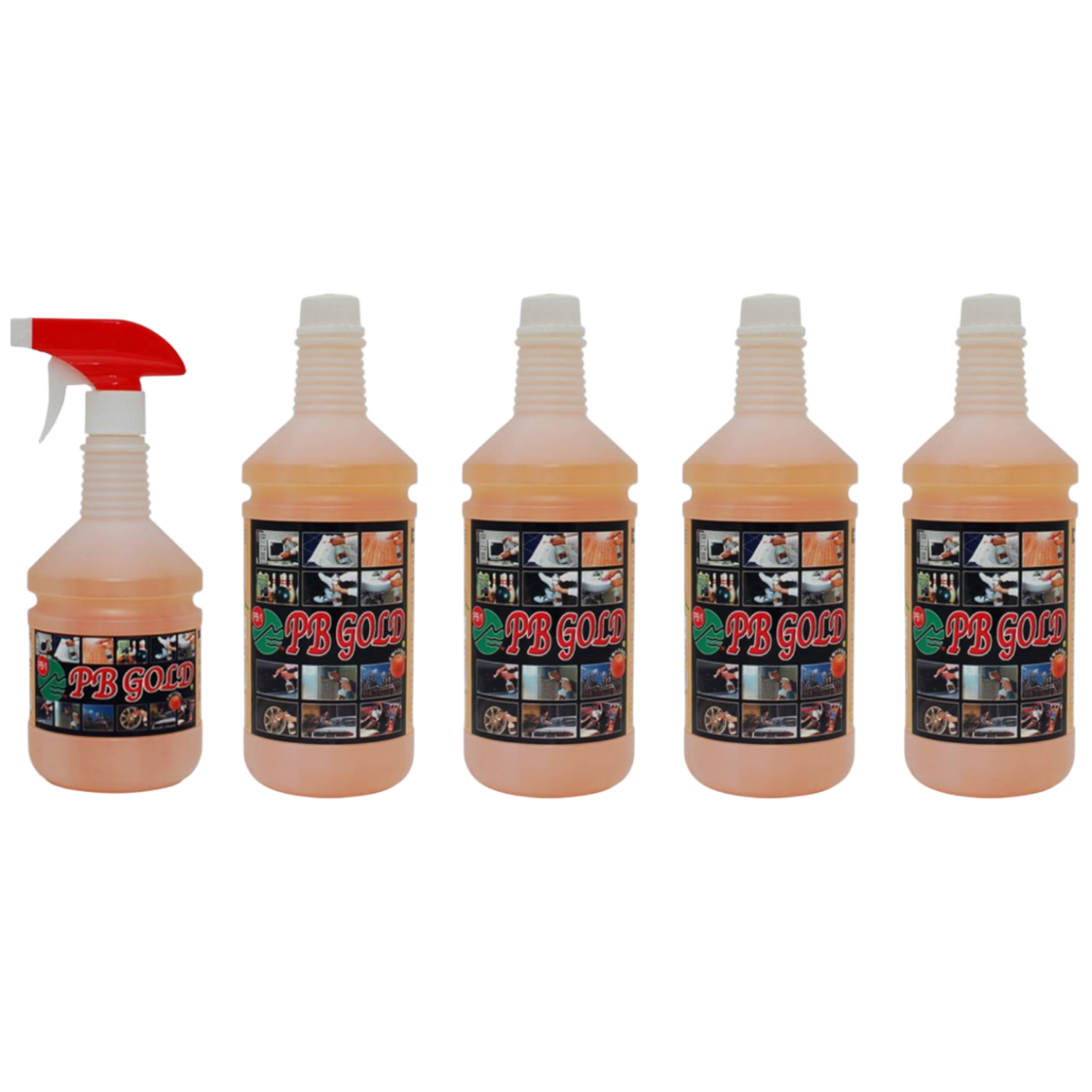 PB GOLD GOLD피비골드 다목적용세정제 본품680ml1개+리필1000ml4개, 1개, 4.68L 14,810원