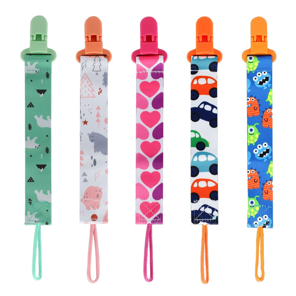 BUZOO 젖꼭지 걸이끈 장난감 집게 걸이끈, 5개, 스타일C 12,800원