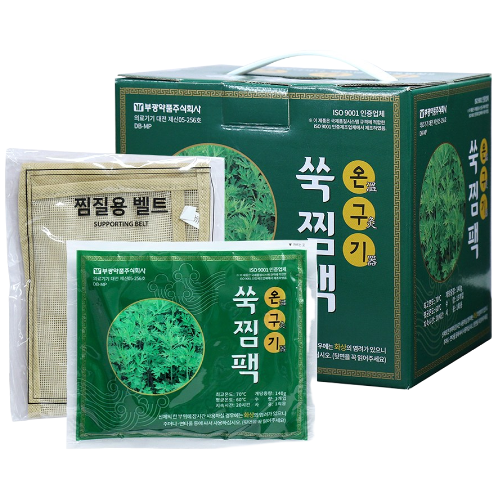 [부광약품] 온구기 쑥찜팩 핫팩 15개입 찜질용벨트, 15개 28,900원