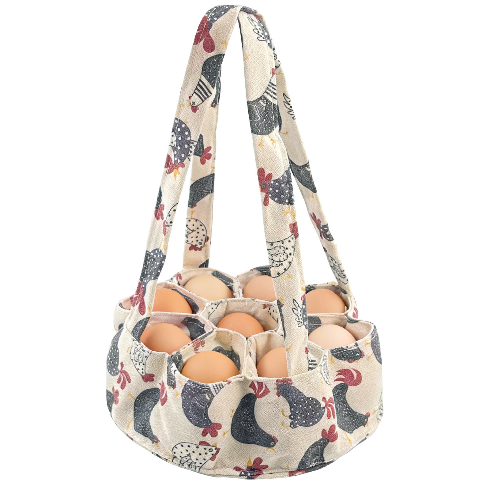 ADNEWX 계란 보관 가방 방수 계란 가방 대형 농업용 계란 주머니 농가 계란 줍기용, 1개, 채색 19,900원