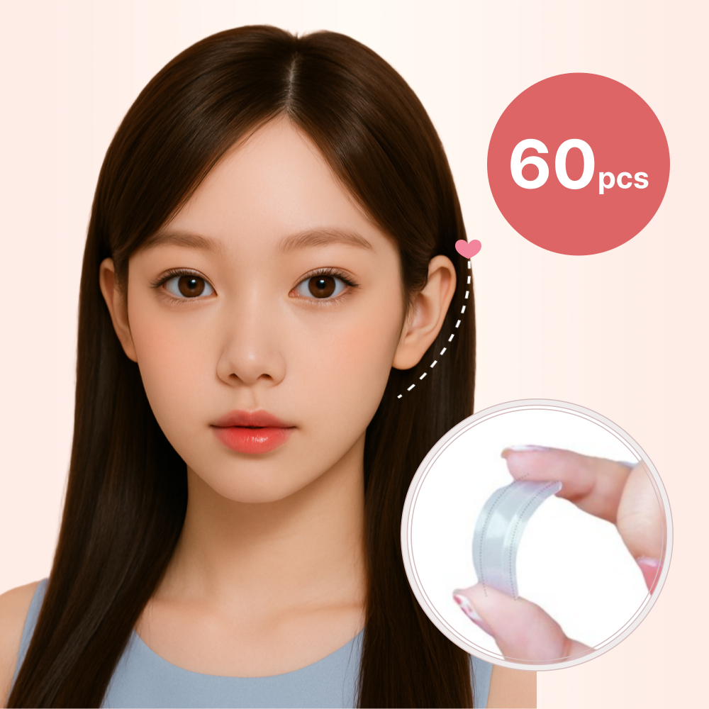 DECOR 누운귀 테이프 리프팅 스티커, 40개, 투명(강력 지지형) 14,600원