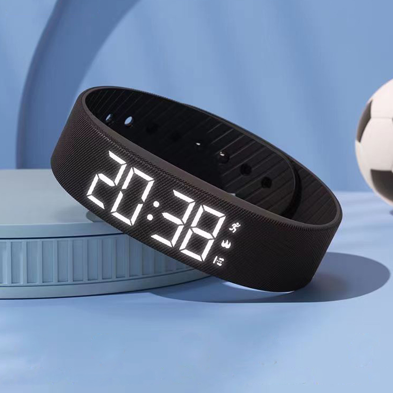 러브심플 전자시계 손목 진동알람시계 스마트 밴드, 블랙, 1개 25,800원