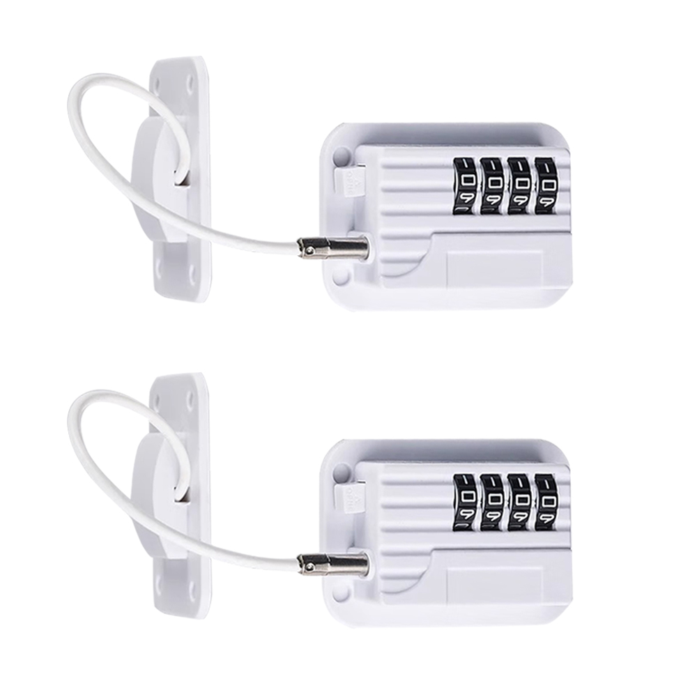 YAPOGI 냉장고 자물쇠 시건장치 사물함 잠금장치 흰색, 화이트, 2세트 17,980원