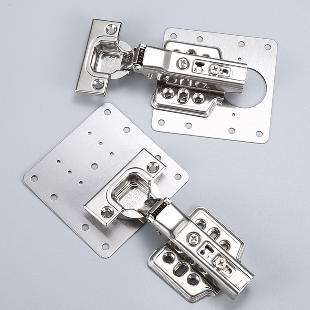 4p/8p/16p 싱크대 경첩 보강판 셀프 수리 세트 댐퍼 댐핑 찬장 문짝 6,500원