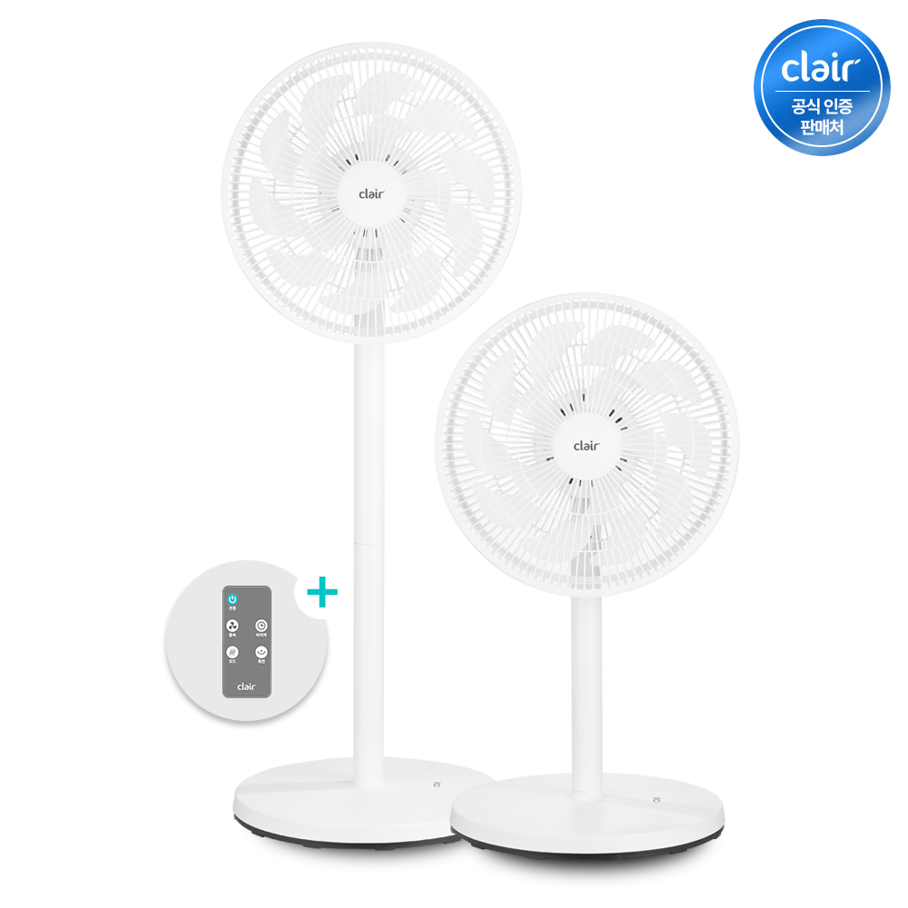 클레어 2단 스탠드 에어 써큘팬 선풍기 78,400원