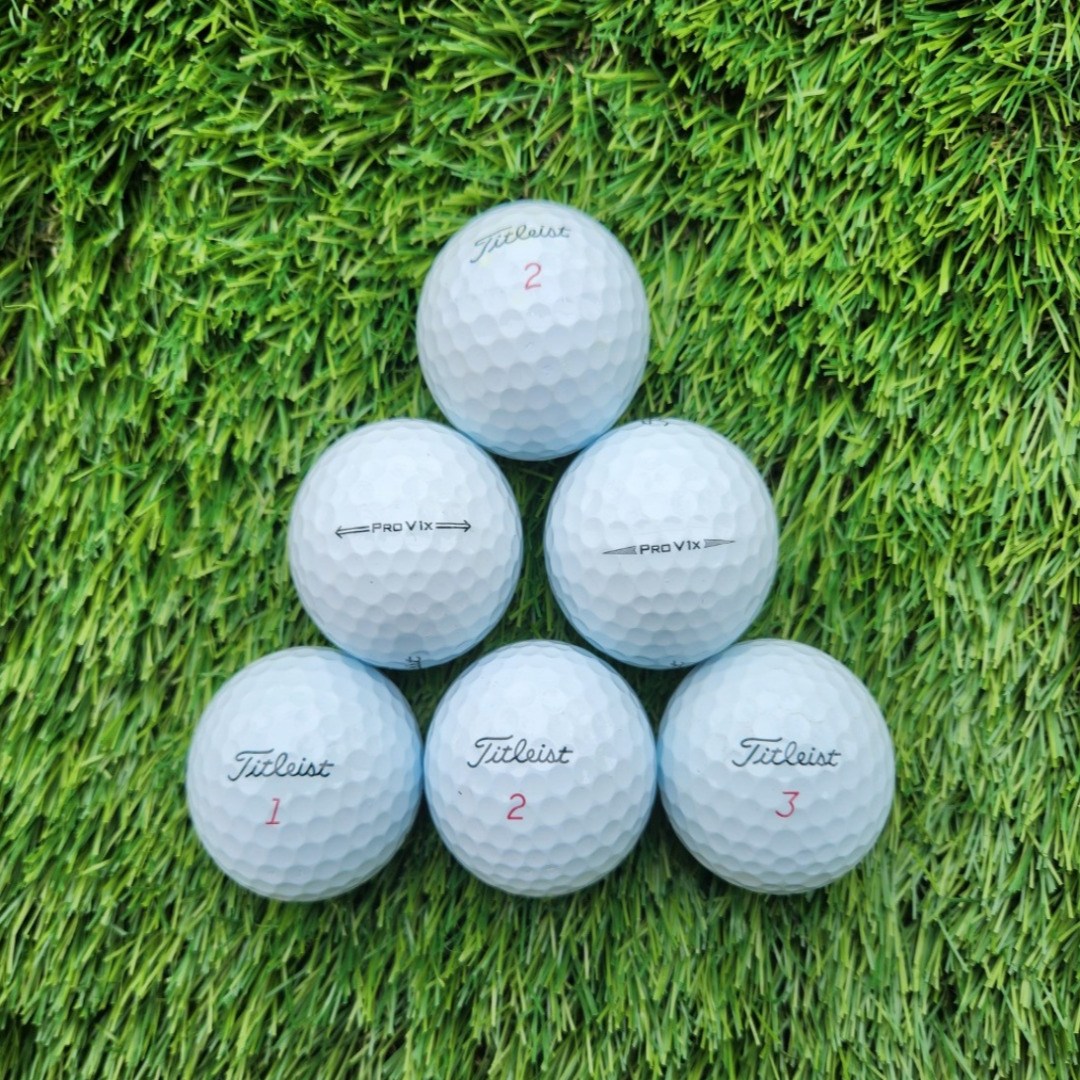 타이틀리스트 PRO V1X 4피스 로스트볼 특A+급, 흰색 (랜덤 발송), 1개입, 20개 16,280원