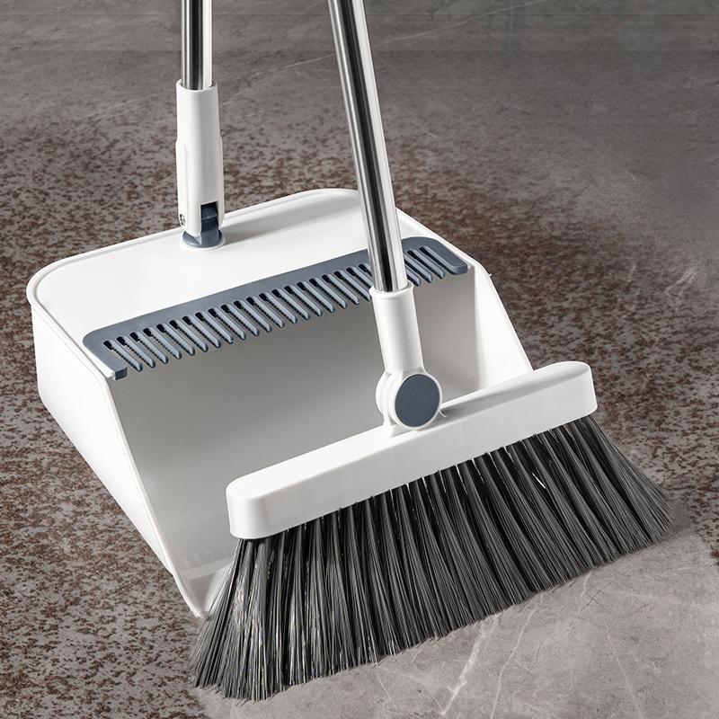 한평한뼘 고급형 빗자루 쓰레받기 세트 틈새수납, 화이트, 1개 49,900원