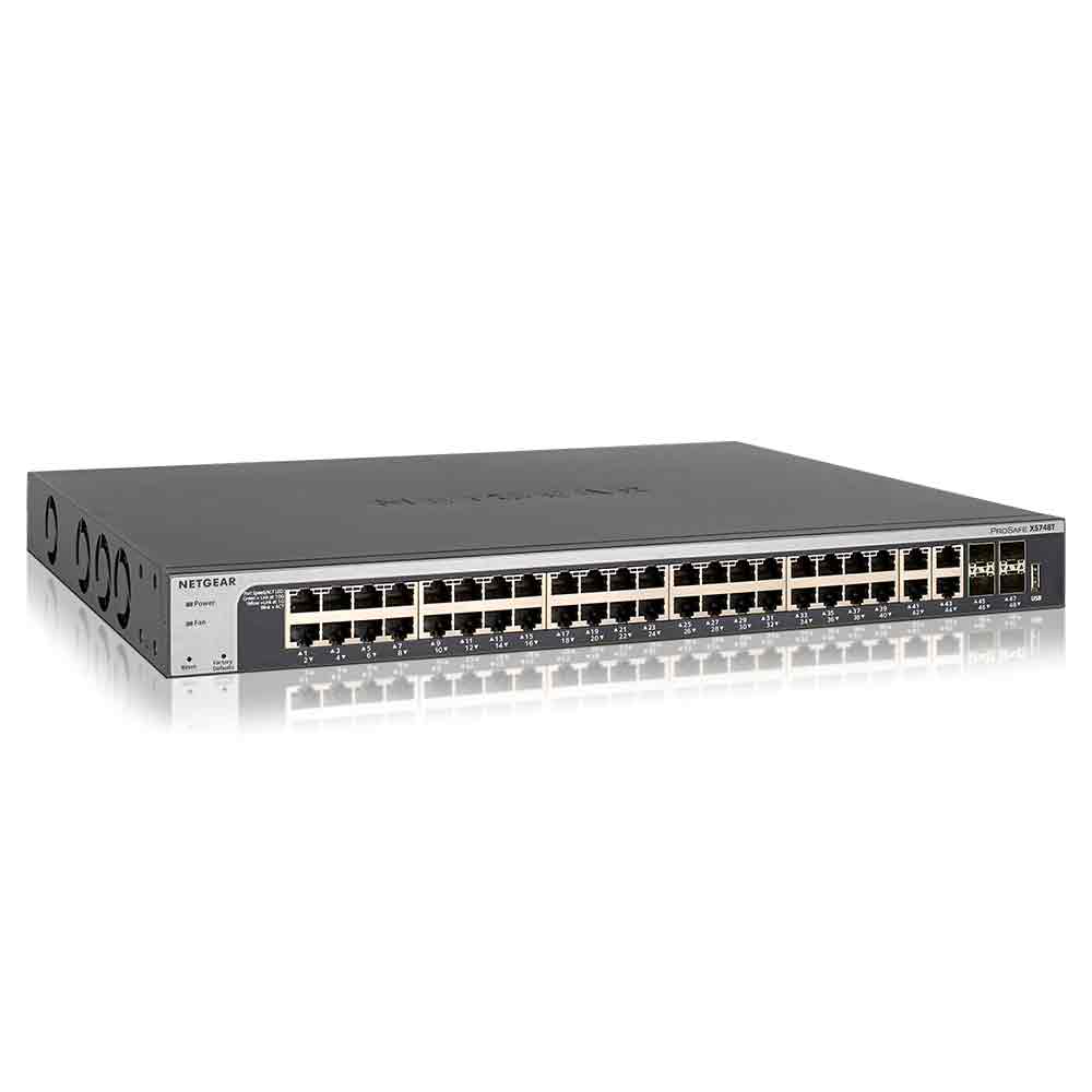 NETGEAR 넷기어 XS748T 10G 스위칭허브 48포트+4SFP 8,640,000원