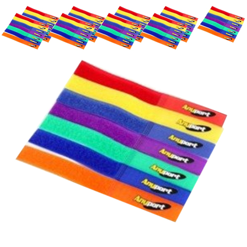 애니포트 찍찍이 테이프 7색 케이블타이, 10세트 11,150원