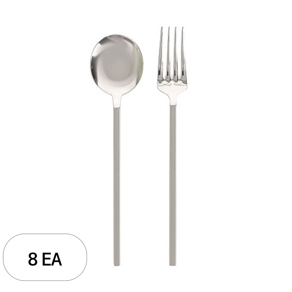 골든벨금속 스퀘어 민 디저트 스푼/포크 세트 한식수저세트 185,390원