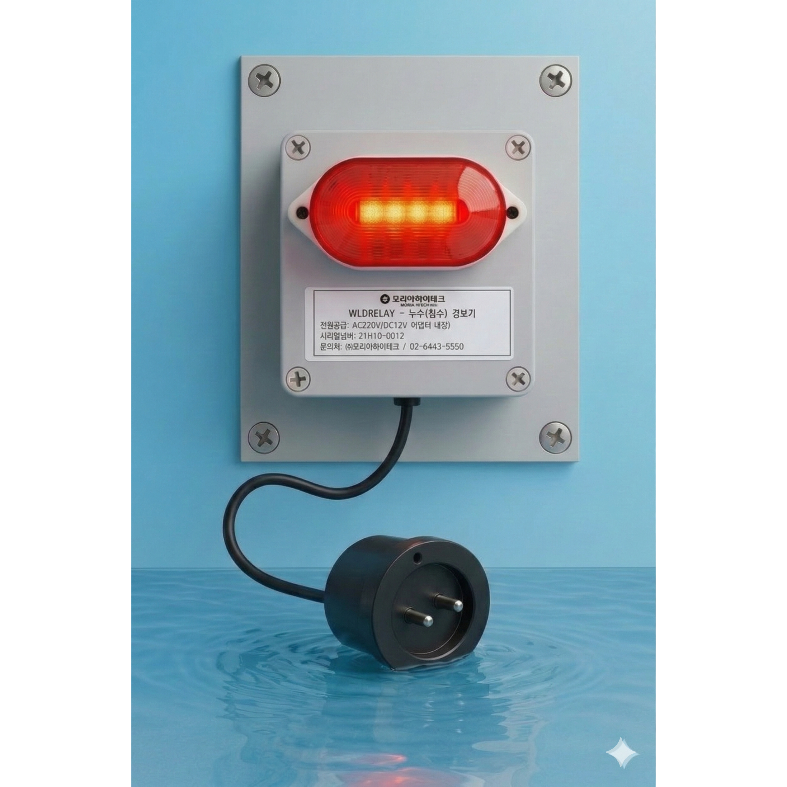 누수/침수경보기 물넘침감지 수위감지 릴레이아웃/접점출력 Digital Output WLD-Relay 88,000원