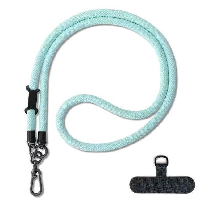 딜하우스 핸드폰 행거 다용도 탈부착 크로스 목걸이 카메라 스트랩 안전끈, 1개, 라이트블루 6,500원