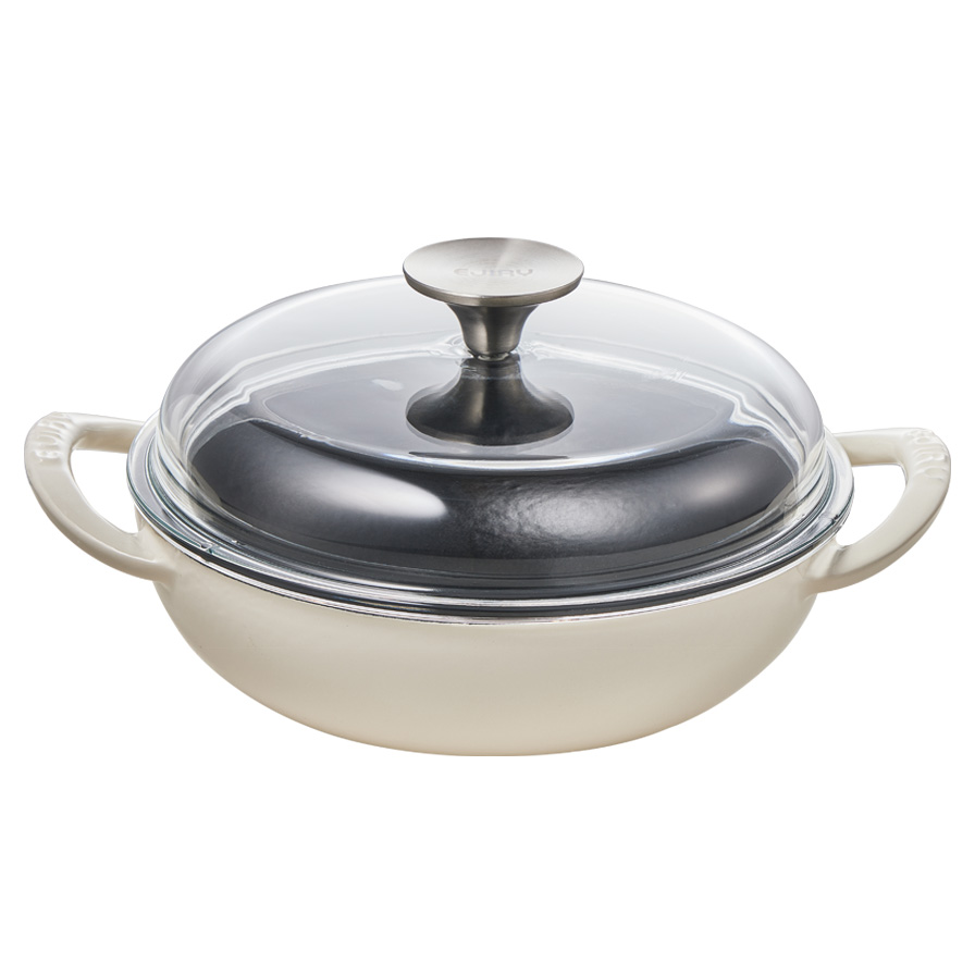 에지리 인덕션 블랙아이언 베이비웍 하이돔 양손냄비 38,440원