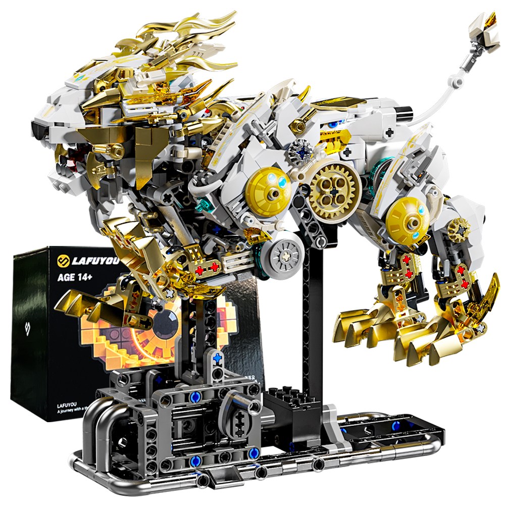 라푸유 사자 MOC블록 움직이는 LION 피규어 프라모델 라이온 모형 어른장난감 주말생활 블록선물 MOC블럭 39,800원