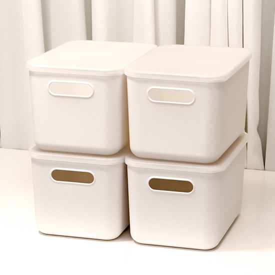 아임홈리빙 지니 팬트리 바스켓 국내제조 손잡이 정리함 3호 바디+뚜껑 13,180원