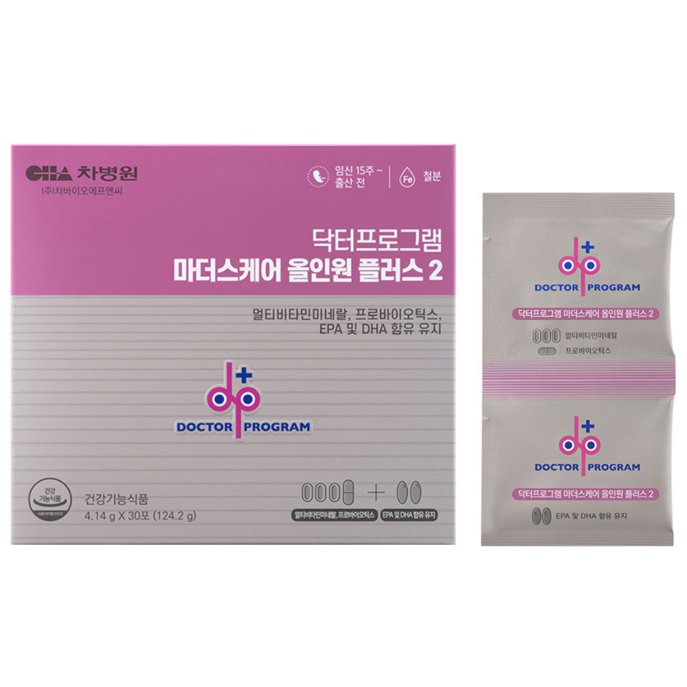 닥터프로그램 마더스케어 올인원 플러스 2 영양제, 124.2g, 1개 54,900원