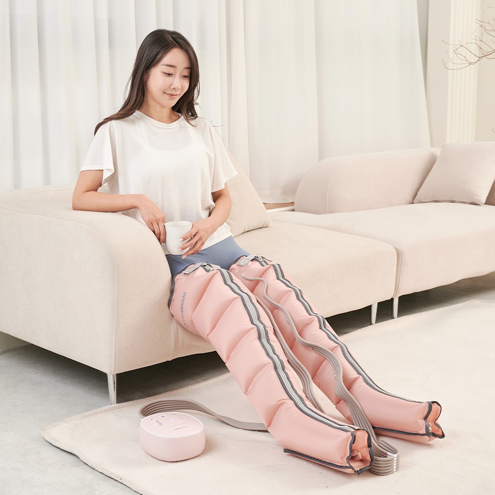 비타그램 공기압 다리마사지기 에어그라운드 플러스 6방 VG-AG0906 핑크 99,000원