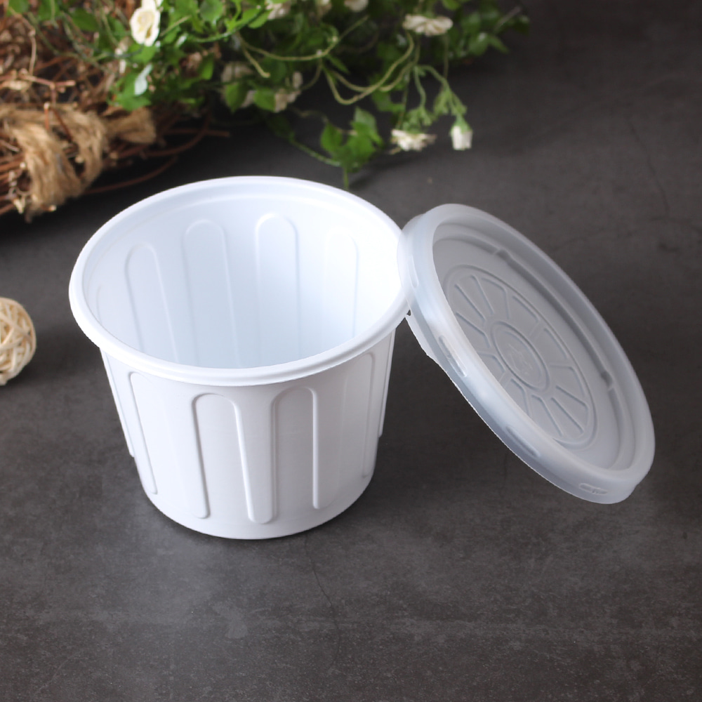 일회용소스용기 JH 105파이 특대 화이트 1000세트 다용도 반찬 포장, 1000세트 93,000원