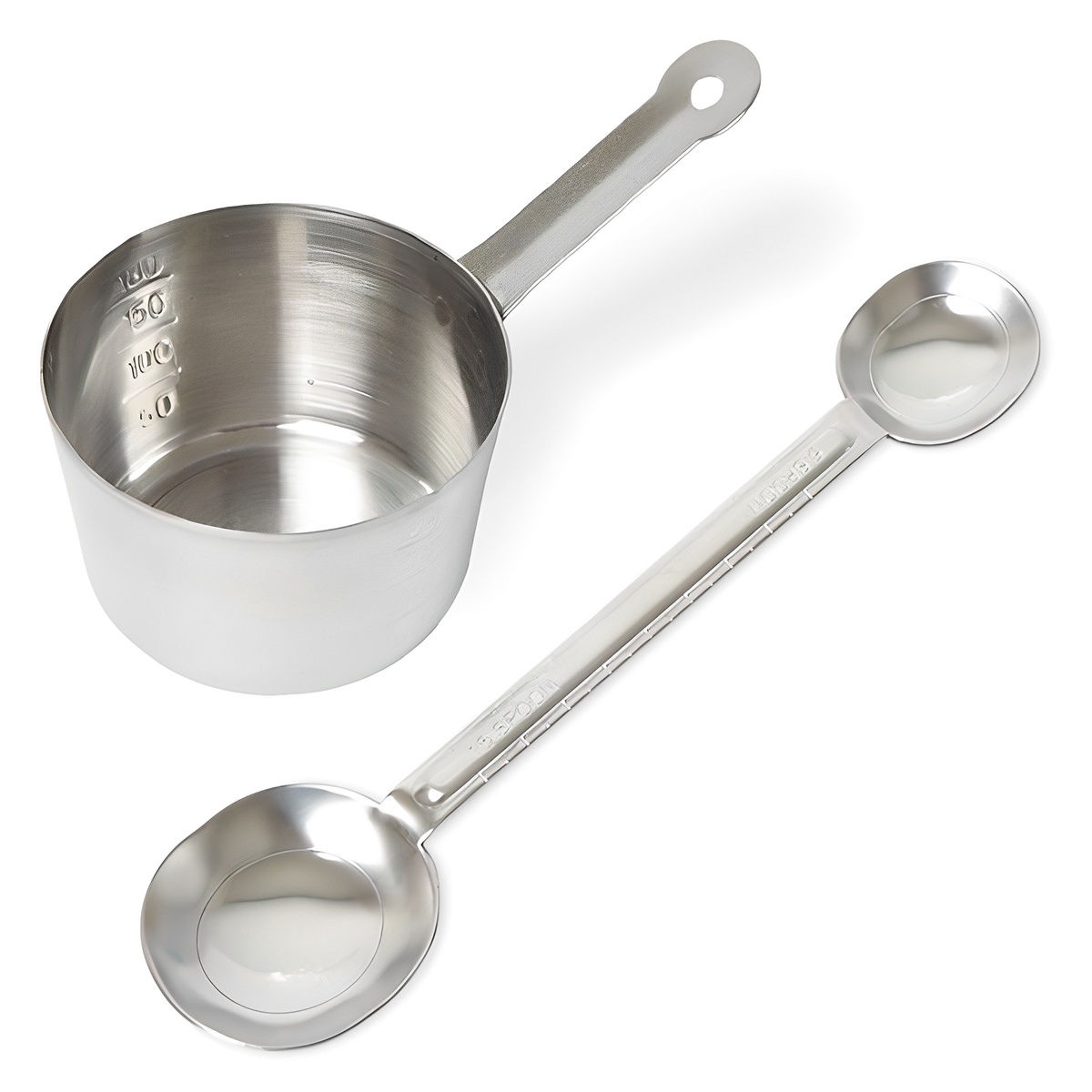 칼백화점 스테인리스 계량컵 + 눈금 양쪽 계량스푼 세트 5,120원