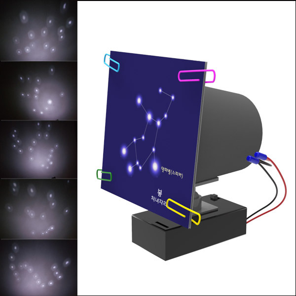 고휘도 LED 사계절과 북극성 별자리투영기(1인용) 4,500원