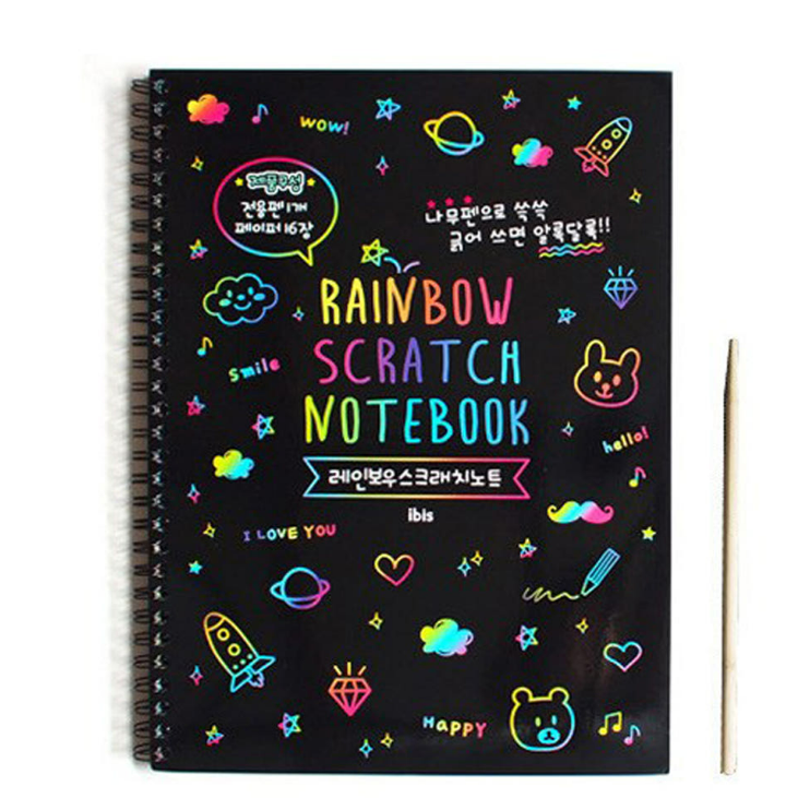 아이비스 4000 레인보우 스크래치노트 SP + 전용나무펜 45,620원