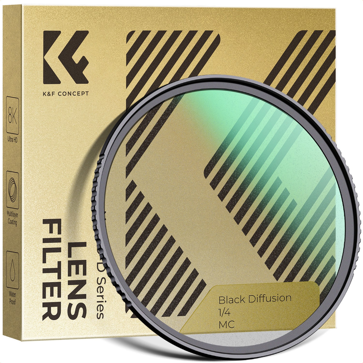 K&F CONCEPT Nano-D 블랙 미스트 1/4 필터, 1개, 72mm 65,300원