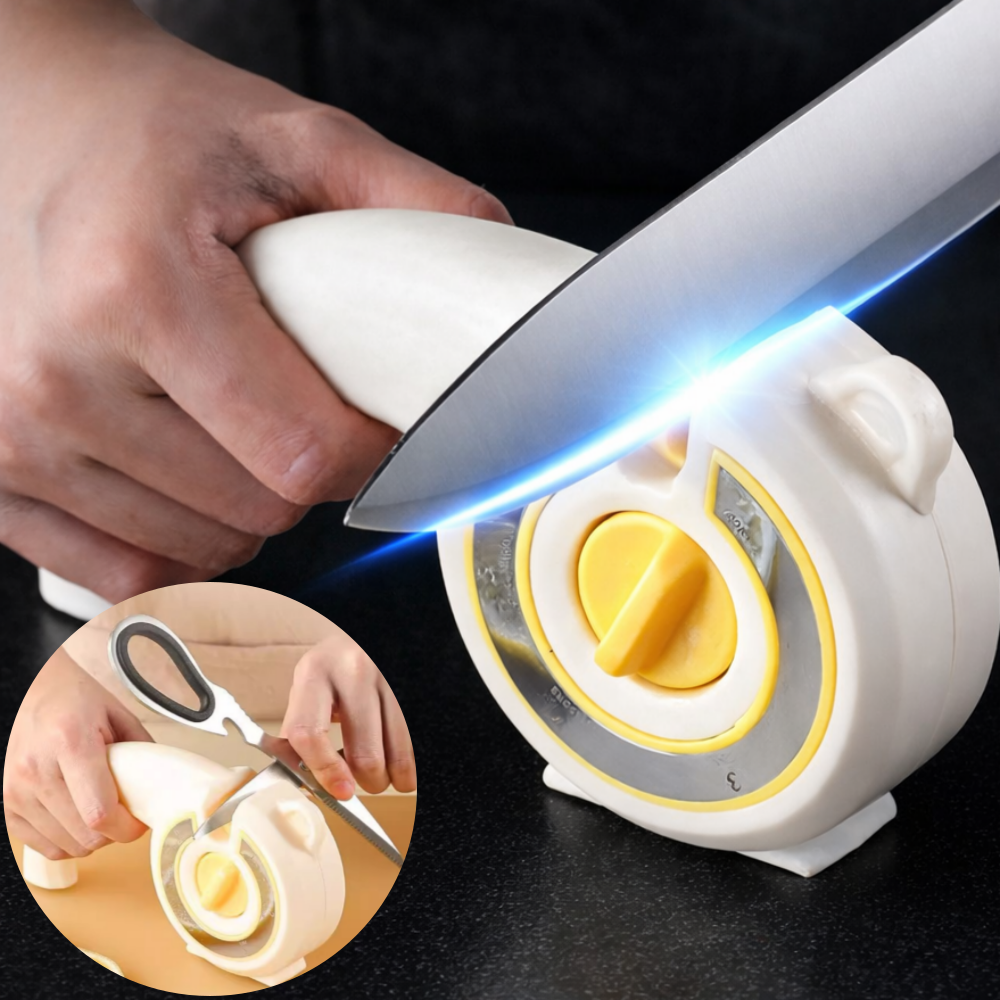 젠토 5초 초간단 연마 6in1 멀티 칼 가위 갈이, 1개, 베이지 9,500원