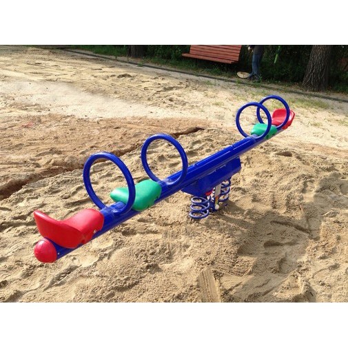 월드스포츠산업 야외 공원 놀이터 스프링 시소 4인 WDP-3310 1,501,500원