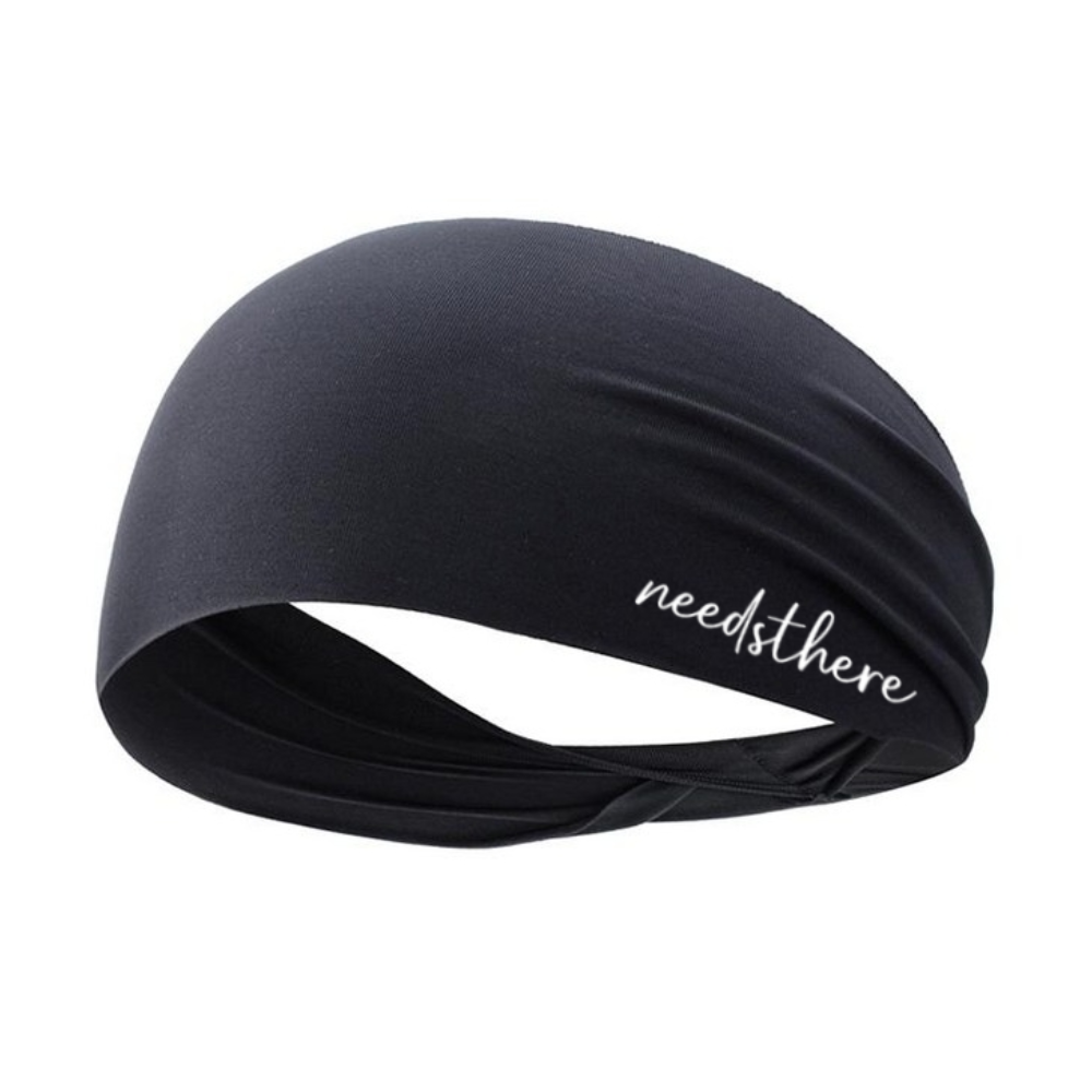 니즈데어 남녀 공용 스포츠 쿨링 헤어밴드 머리카락 땀 흘림 방지, 검정+검정+검정, 3개 23,900원